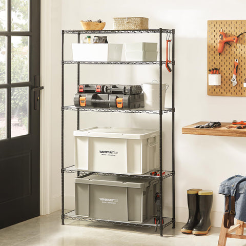 SONGMICS shelf liners protect items and keep shelves clean