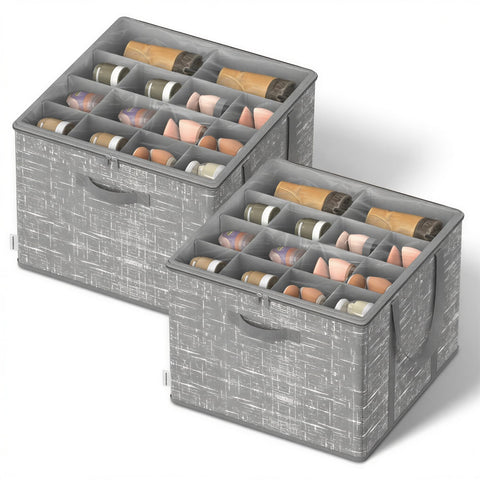 SONGMICS shoe organizer with clear lid keeps shoes visible and dust-free.