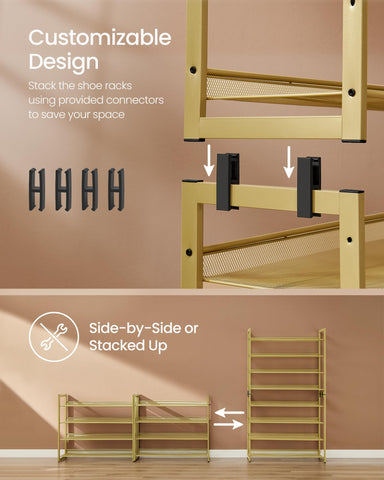 SONGMICS 2-pack configuration demonstrates room-by-room organization and flexibility.