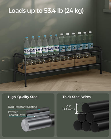 Songmics easy-assembly design enables quick setup.