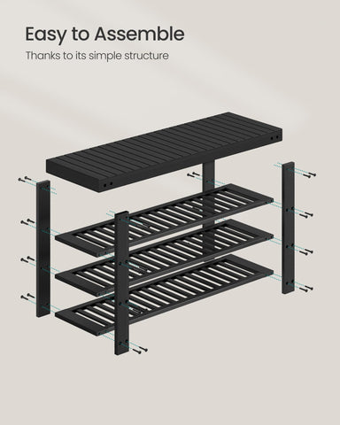 SONGMICS Easy-assembly keeps setup under 15 minutes for quick organization