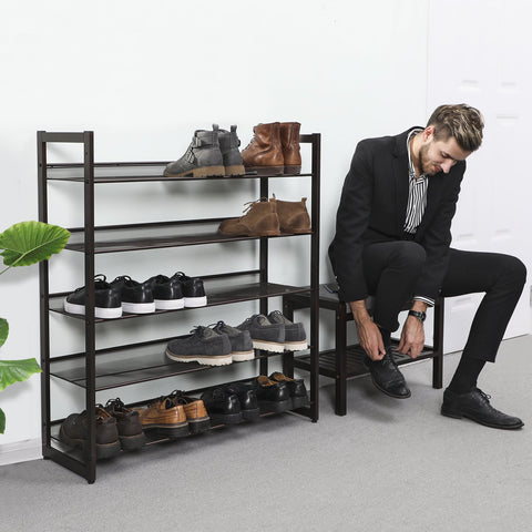 SONGMICS stackable connectors enable flexible taller configurations.