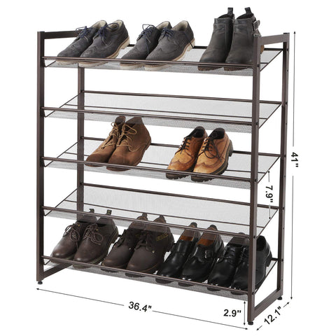 SONGMICS tall boot-friendly design accommodates high heels and boots neatly.