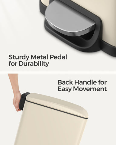 SongMics sturdy pedal provides smooth operation for daily use.