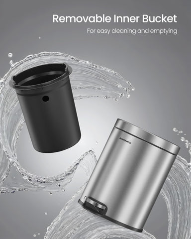 SONGMICS space-saving profile fits tight corners and under counters.