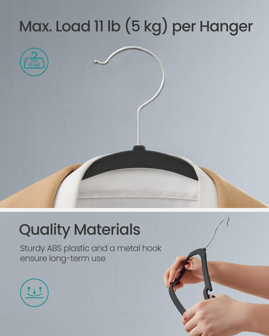 SongMics space-saving design keeps closet organized.