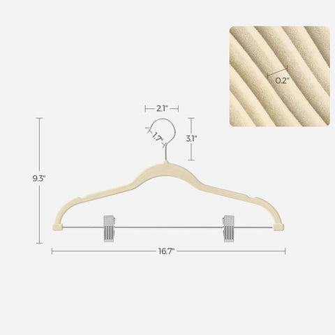 SongMICS slim 0.2-inch profile saves closet space.