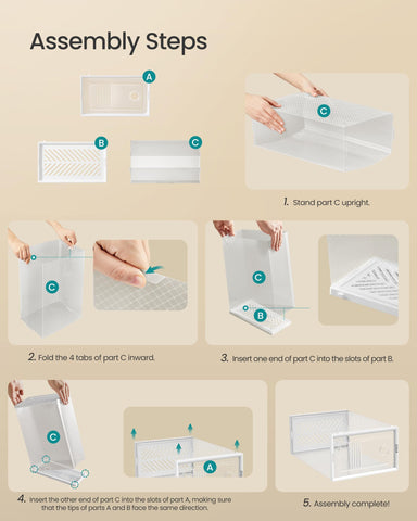SONGMICS versatile storage for clothes and small items beyond shoes.