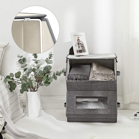 SONGMICS wardrobe organization bin ideal for closets