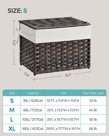 SONGMICS foldable design and side handles aid quick relocation.