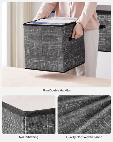 Songmics 13-inch square cube fits standard openings