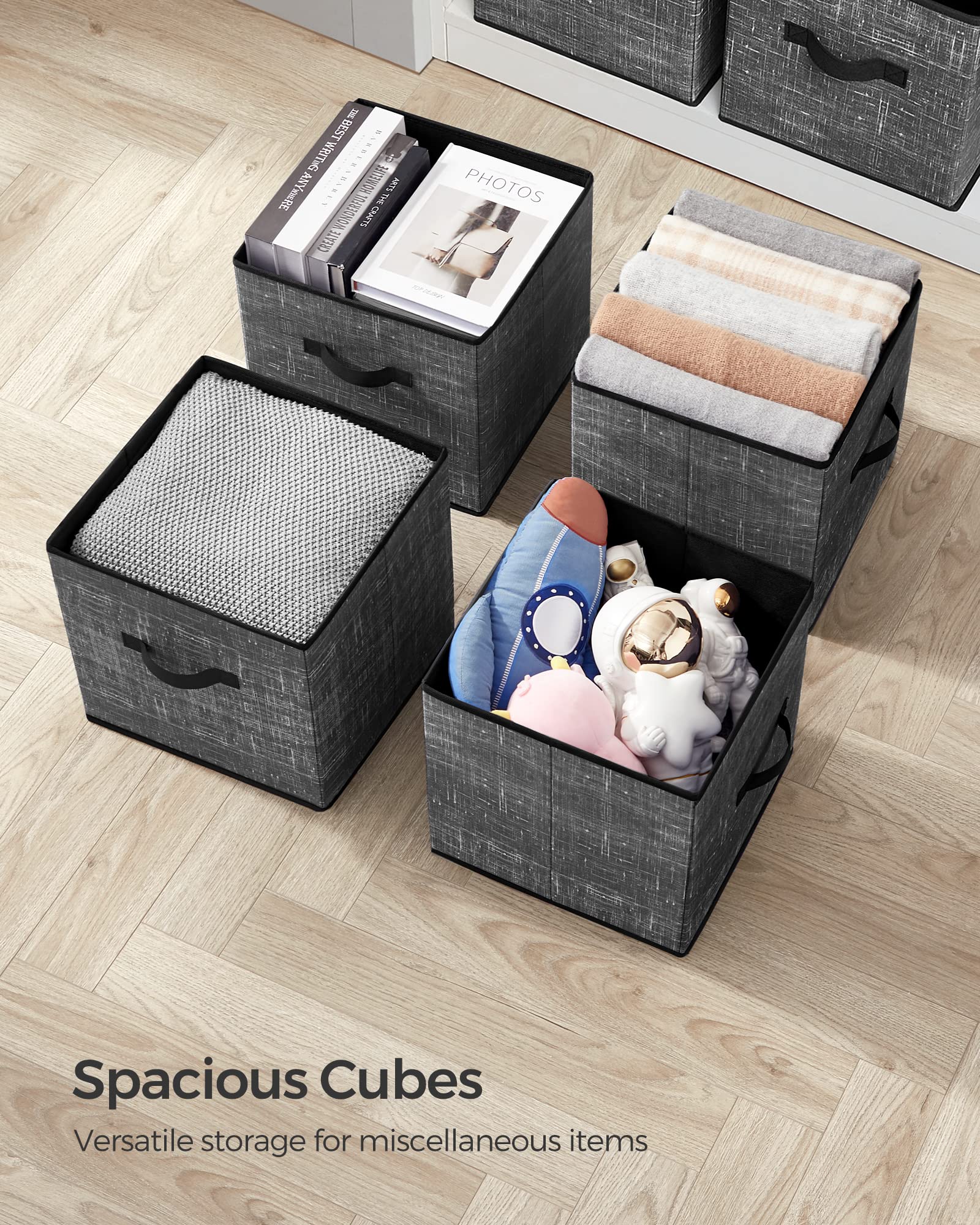 Songmics foldable design saves space when not in use