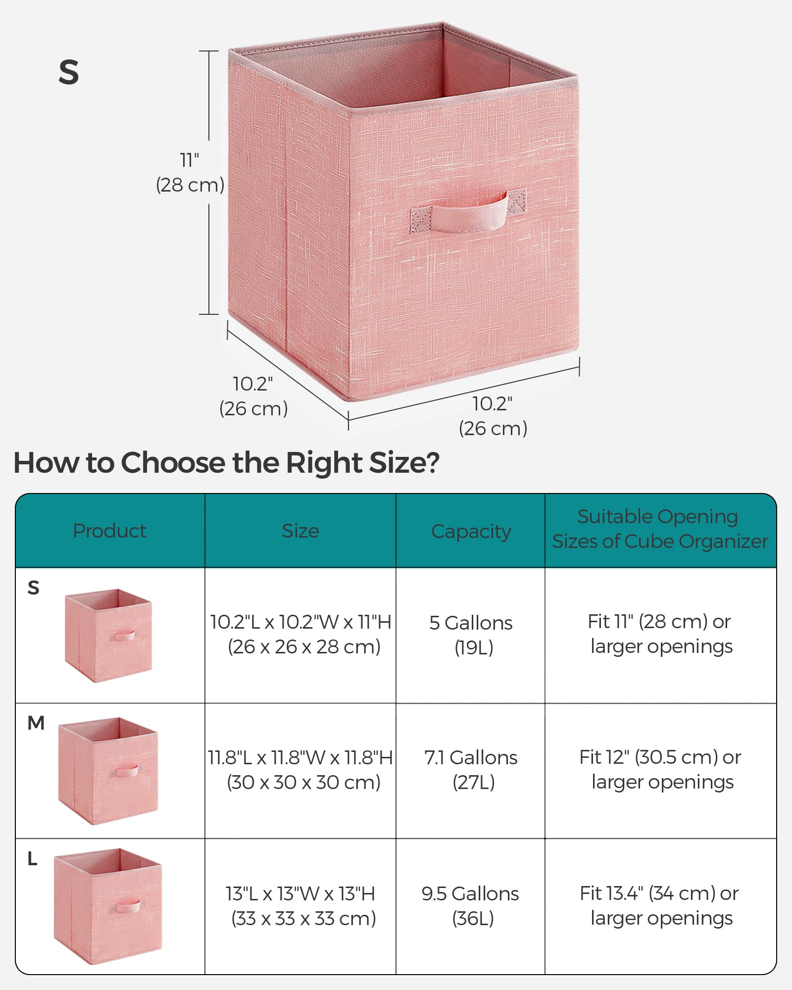 SongMics storage cubes featuring double handles for easy grabbing.