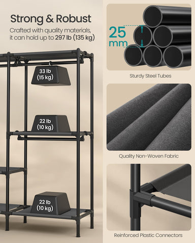 SongMICS top storage area keeps boxes within easy reach.