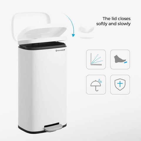 SONGMICS slim footprint fits tight corners for a tidy kitchen.