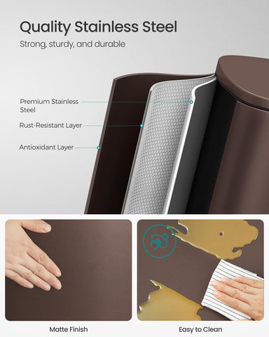 SongMics soft close lid demonstrating quiet closure during busy cooking