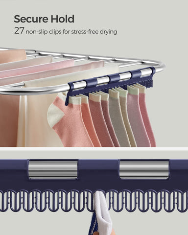 Folded profile measures 2.8 inches deep by 23.8 inches wide for compact storage.