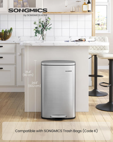 SongMics ULTB050E01 side view showing slim profile for compact kitchens