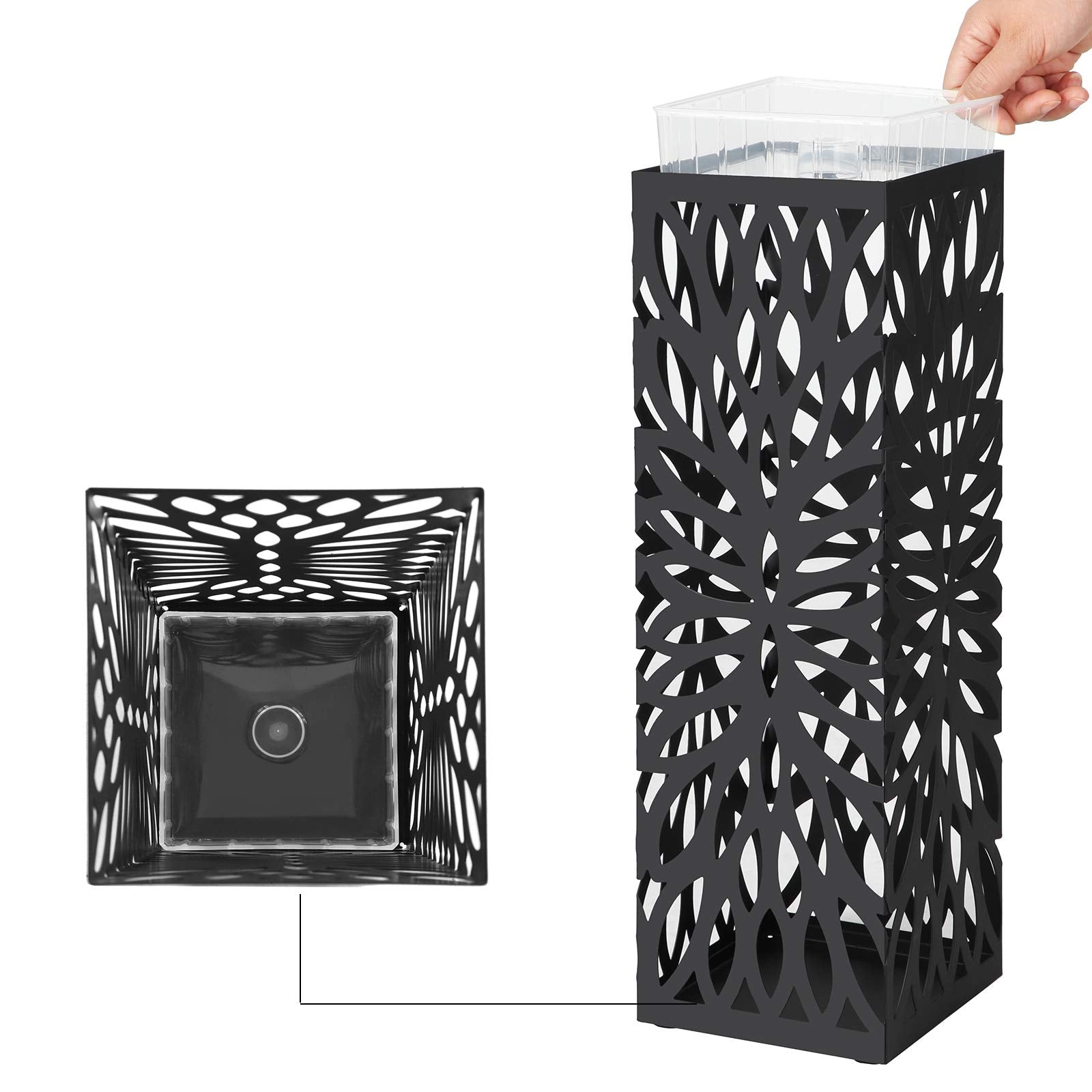 SongMICS umbrella stand in an entryway offering organized storage