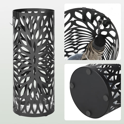 SONGMICS umbrella stand styling an organized entryway with clean lines.
