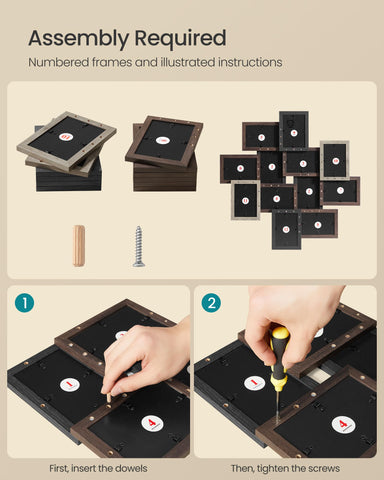 Songmics URPF022M01 assembly instructions simplify setup.