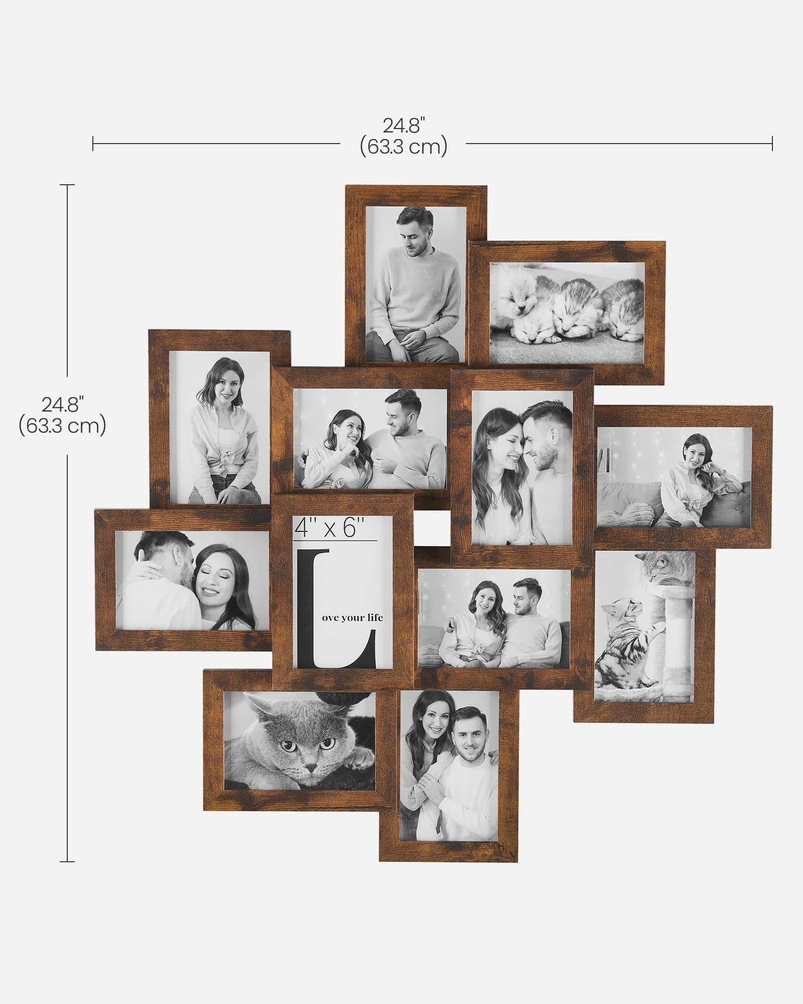 SongMics URPF022X01 individual openings simplify changing one photo.