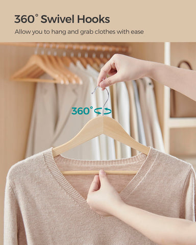 SONGMICS shoulder grooves hold dresses with slim straps firmly