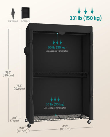 SONGMICS zero-tools assembly with cone sleeve locking design simplifies setup