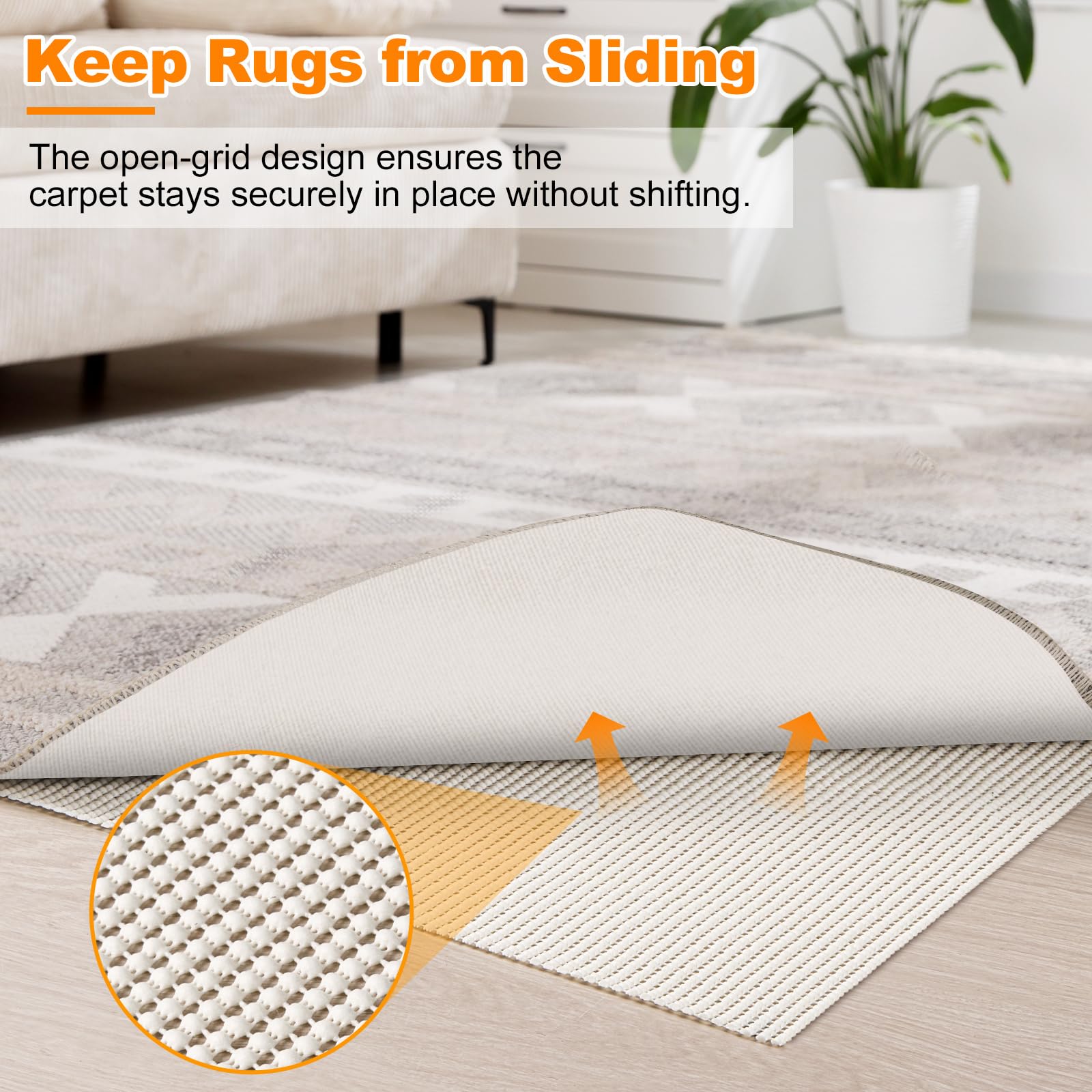 Breathable grid design of Songrey pad aids airflow.