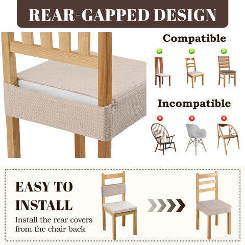 Songrey removable washable chair slipcover suitable for cold-water washing.