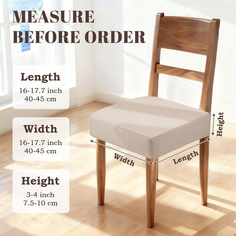 Songrey taupe chair slipcover complements decor while protecting seats from wear.