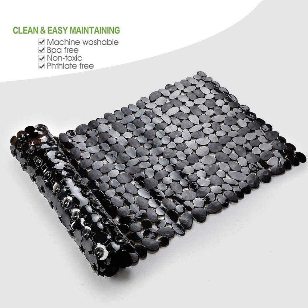 SONGZIMING mat securely installed on smooth tub surfaces