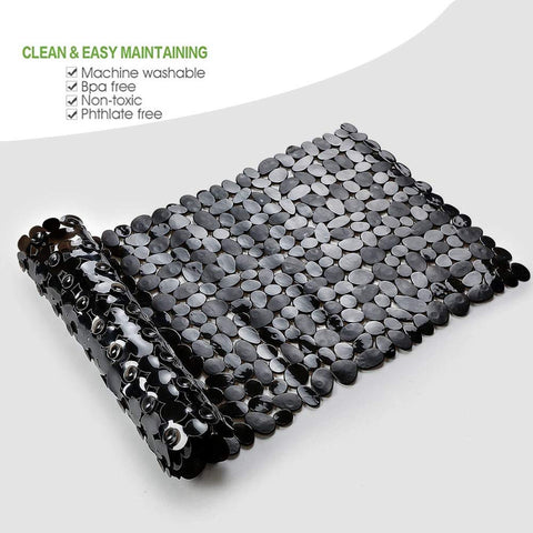 SONGZIMING mat securely installed on smooth tub surfaces