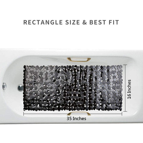 SONGZIMING bathtub mat suction cups close-up for secure grip