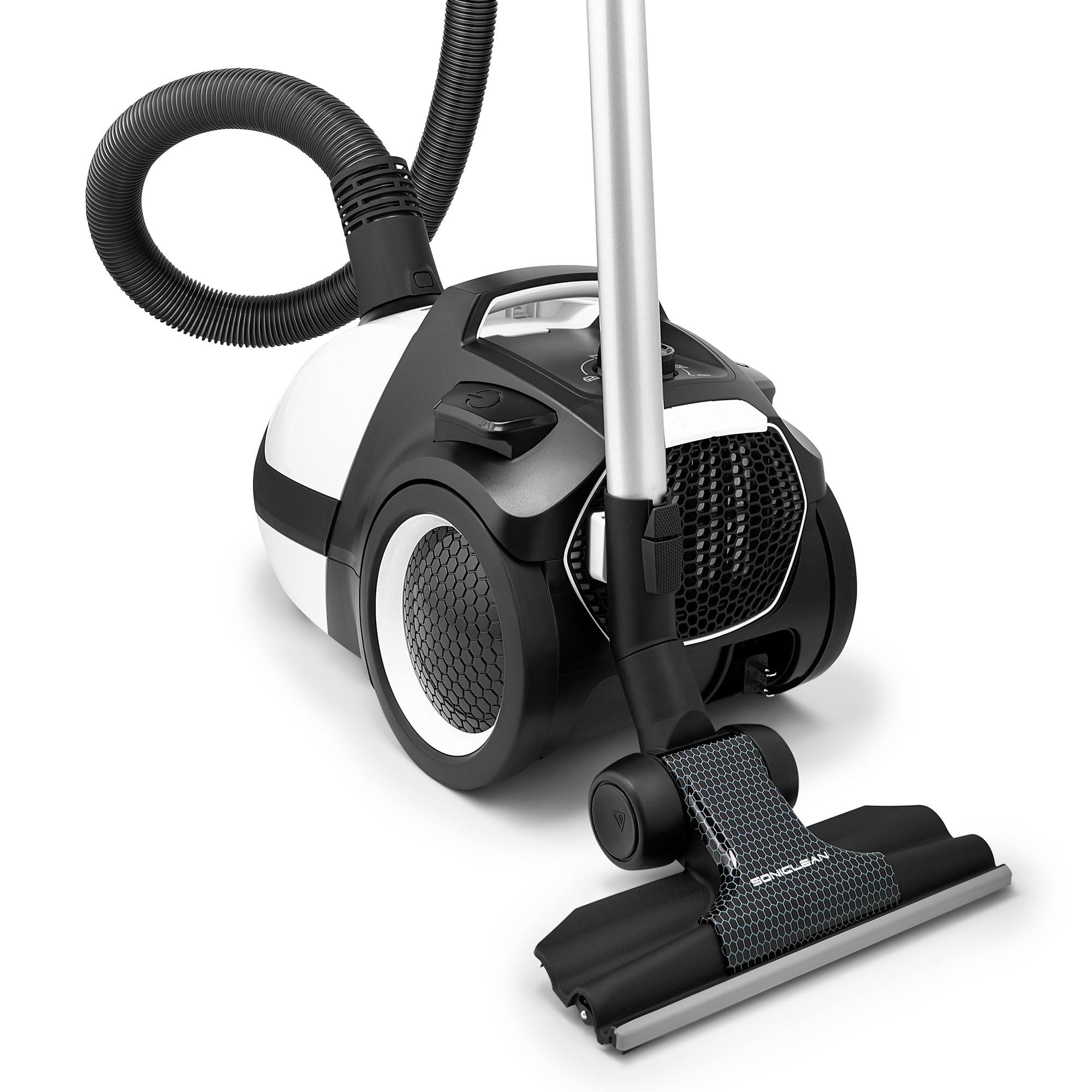 Soniclean WhisperJet C2 ULPA filter traps ultra-fine particles for cleaner air.