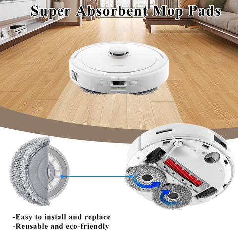Soniicmomo Roborock Qrevo dust bag holds weeks of debris