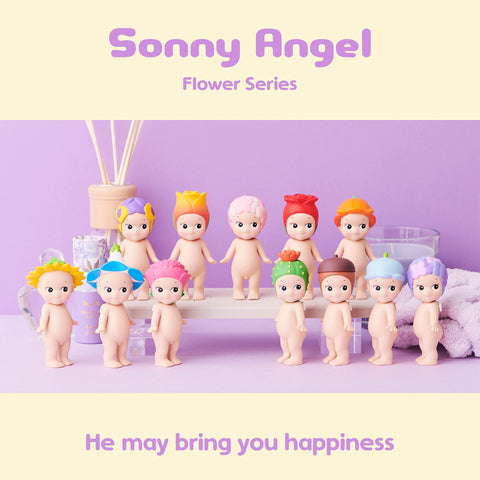 Sonny Angel Flower figure on display, compact and collectible.