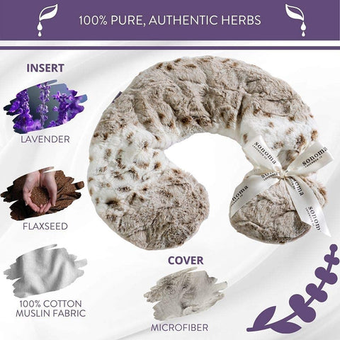 Product shown with heat and scent, ideal for a calming bedtime ritual.