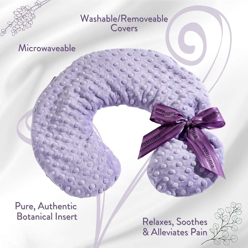 Pillow used in bed for neck support and calm relaxation