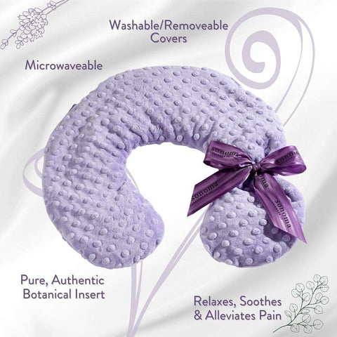 Pillow used in bed for neck support and calm relaxation