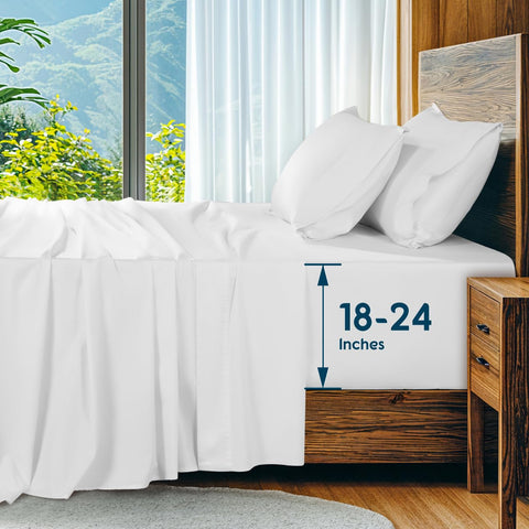 SONORO KATE 1000TC sheets close-up with silky softness and breathability
