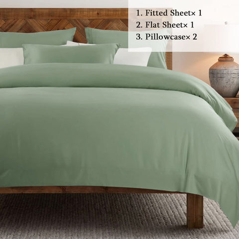 Close-up of SONORO KATE 1800 series microfiber texture for lasting softness.