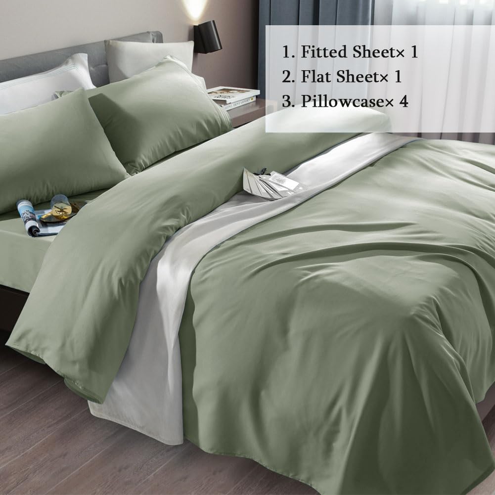 SONORO KATE king deep-pocket fitted sheet ensures secure nightly fit.