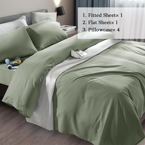 SONORO KATE king deep-pocket fitted sheet ensures secure nightly fit.