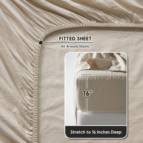 SONORO KATE AZO-free badge for skin-friendly linen