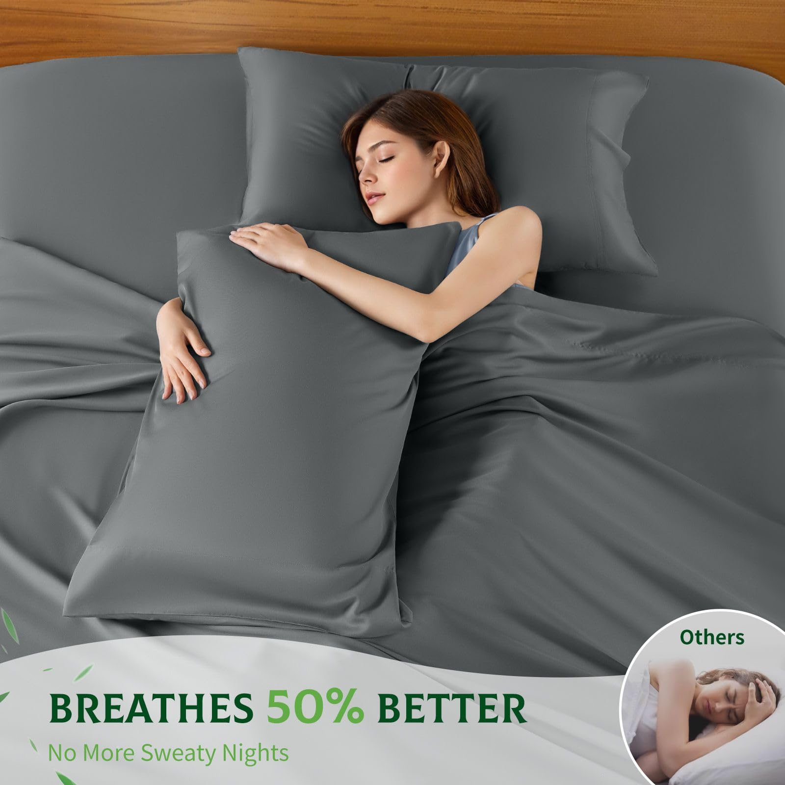 SONORO KATE 360-degree elastic fit keeps sheets snug all night