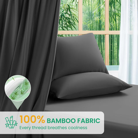 SONORO KATE bamboo sheets stay cool with moisture-wicking design