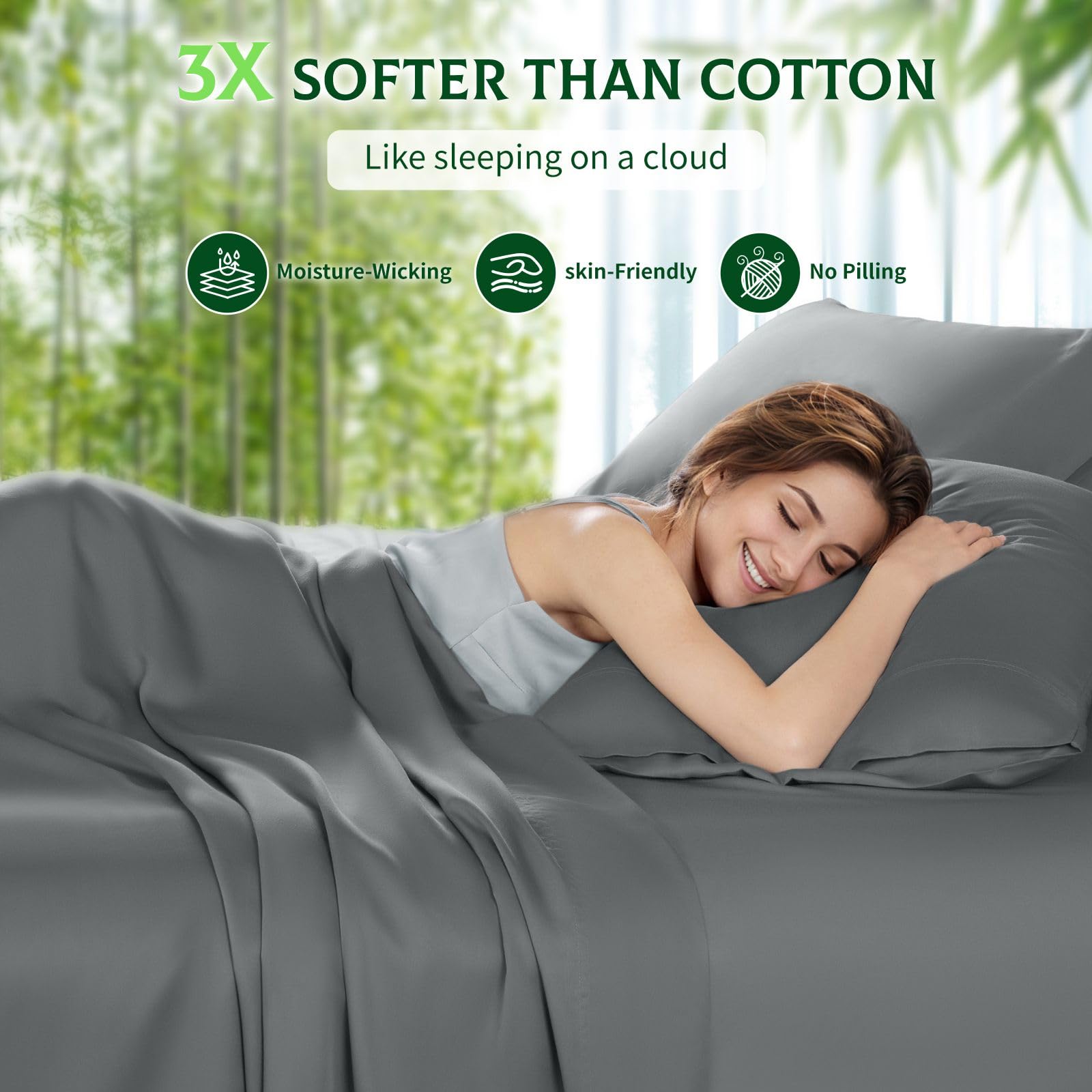 SONORO KATE king flat sheet shows hotel-luxury smoothness