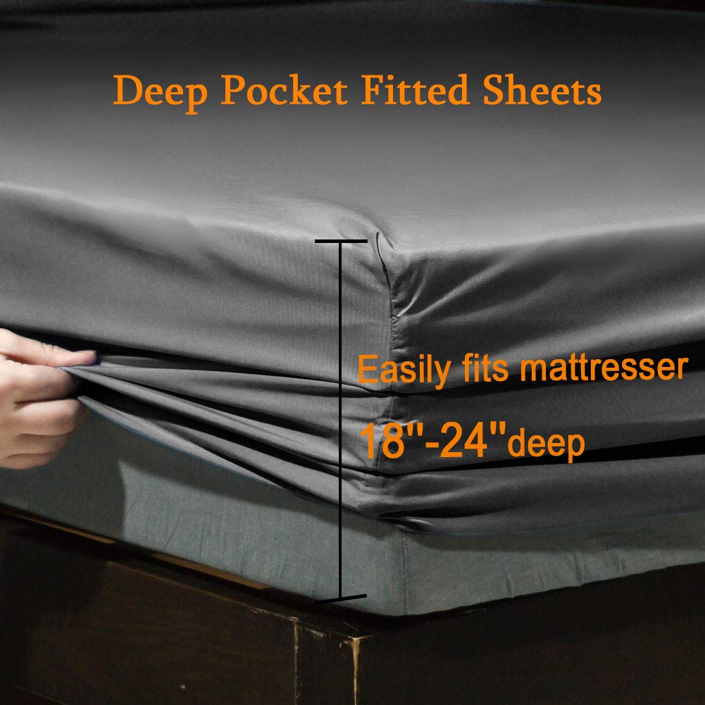 SONORO KATE pillowcases in dark grey enhance comfort and simplify bedtime routine.