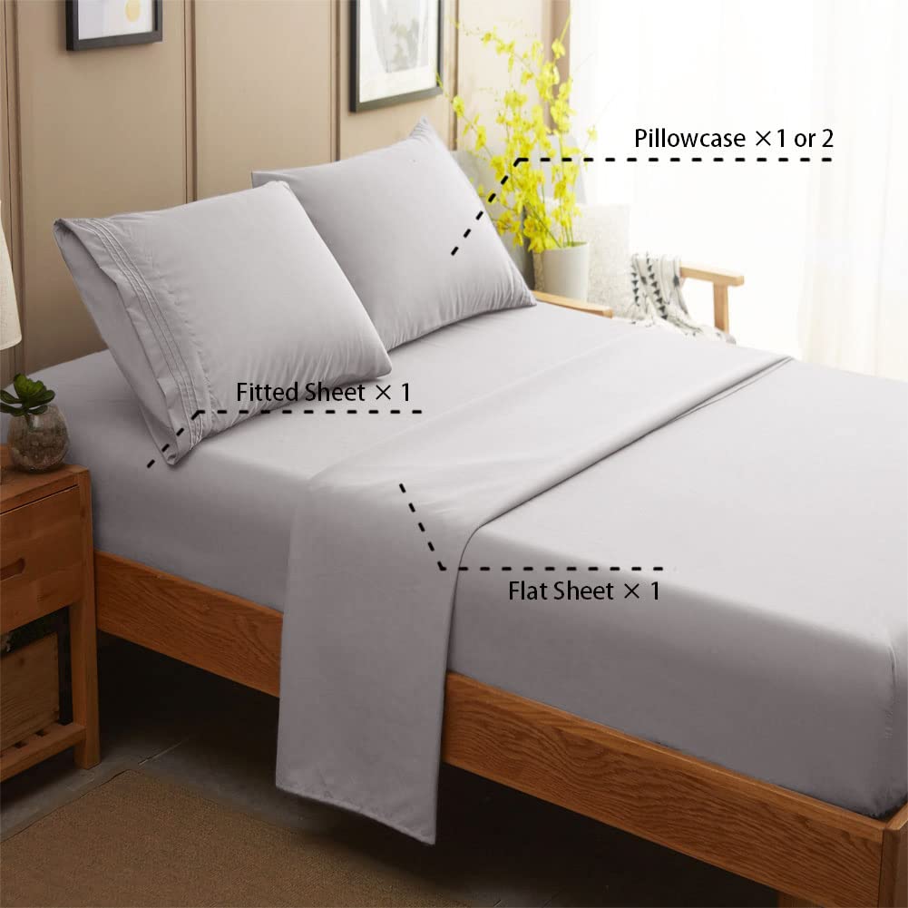 SONORO KATE deep pocket fitted sheet keeps mattresses snug up to 16 inches